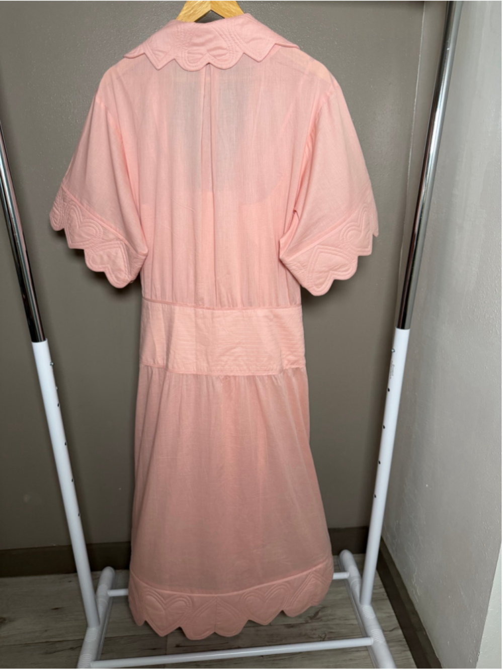 Women's Farm Rio Pink Midi Dress Size XS - Picture 4 of 8